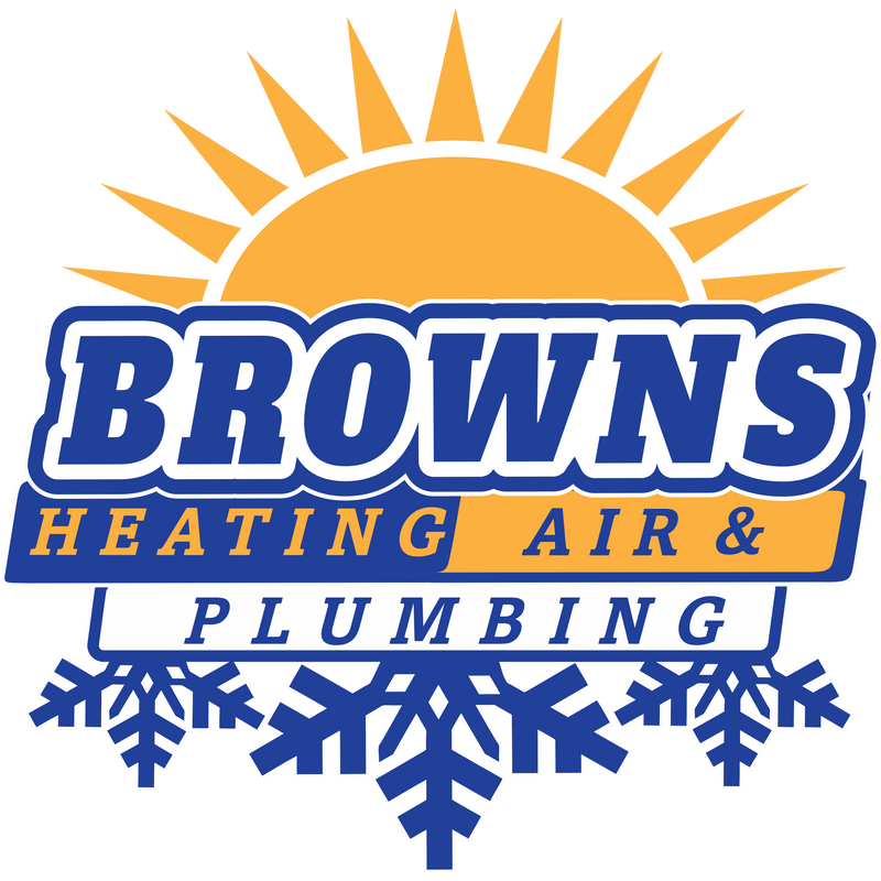browns heating & air logo